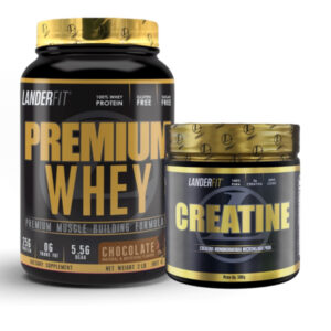 Premium Whey Landerfit +Creatina Landerfit BR
